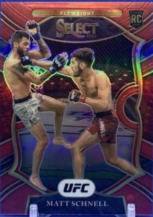 Matt Schnell 2021 Panini Select UFC Concourse #85 Red