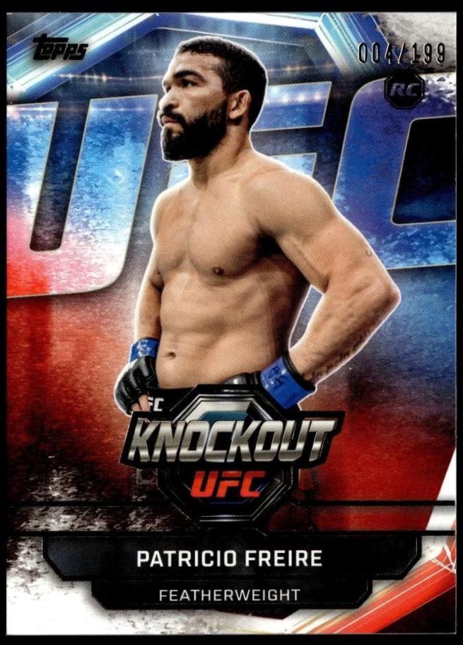 Patricio Freire 2026 Topps Knockout UFC Base #43 Gold