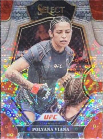 Polyana Viana 2023 Panini Select UFC Premier Level #169 Disco