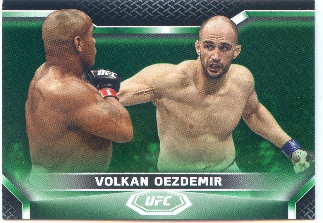 Volkan Oezdemir 2020 Topps UFC Knockout Base #25 Green