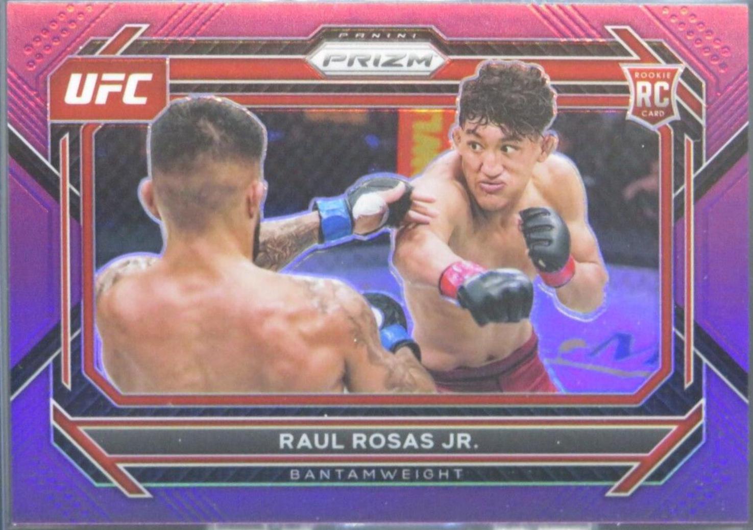 Raul Rosas 2023 Panini Prizm UFC Base #8 Purple