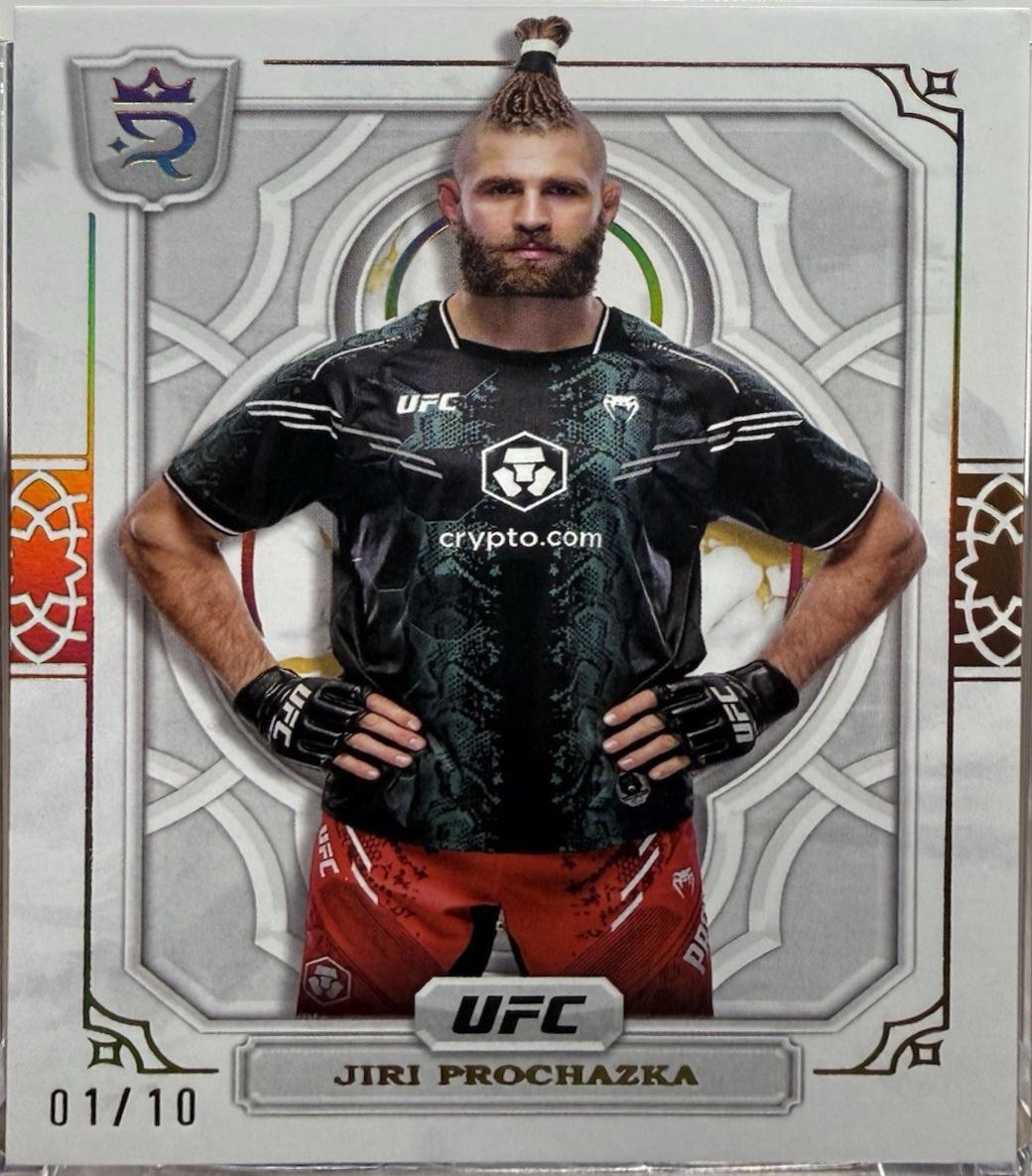 Jiri Prochazka 2024 Topps Royalty UFC Base #15 Gold