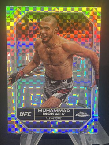 Muhammad Mokaev 2024 Topps Chrome UFC Base #144 X-Fractor