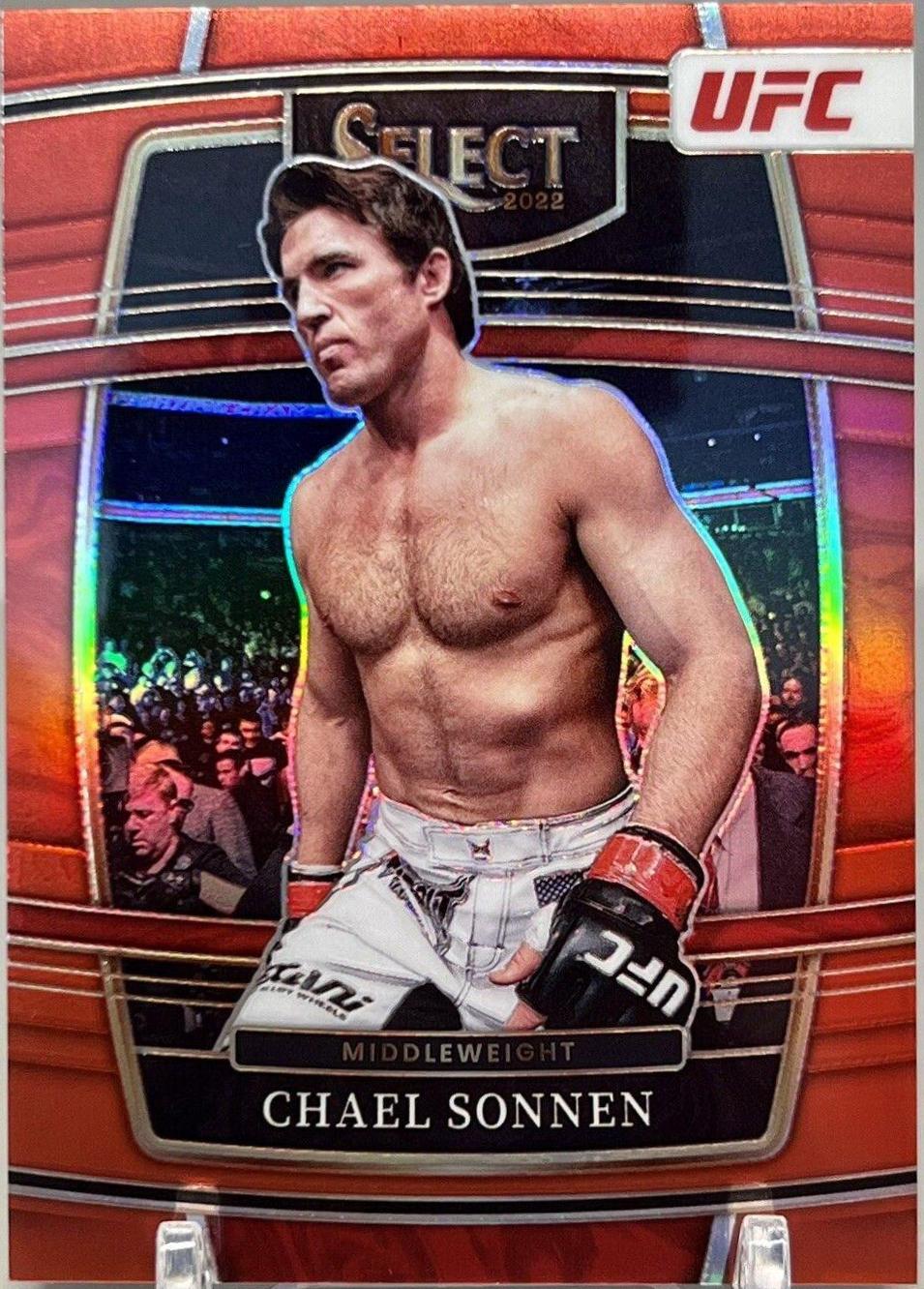 Chael Sonnen 2022 Panini Select UFC Concourse #62 Red