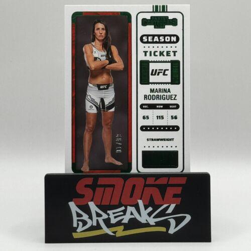 Marina Rodriguez 2023 Panini Chronicles UFC Base Contenders Season Ticket #110 Green