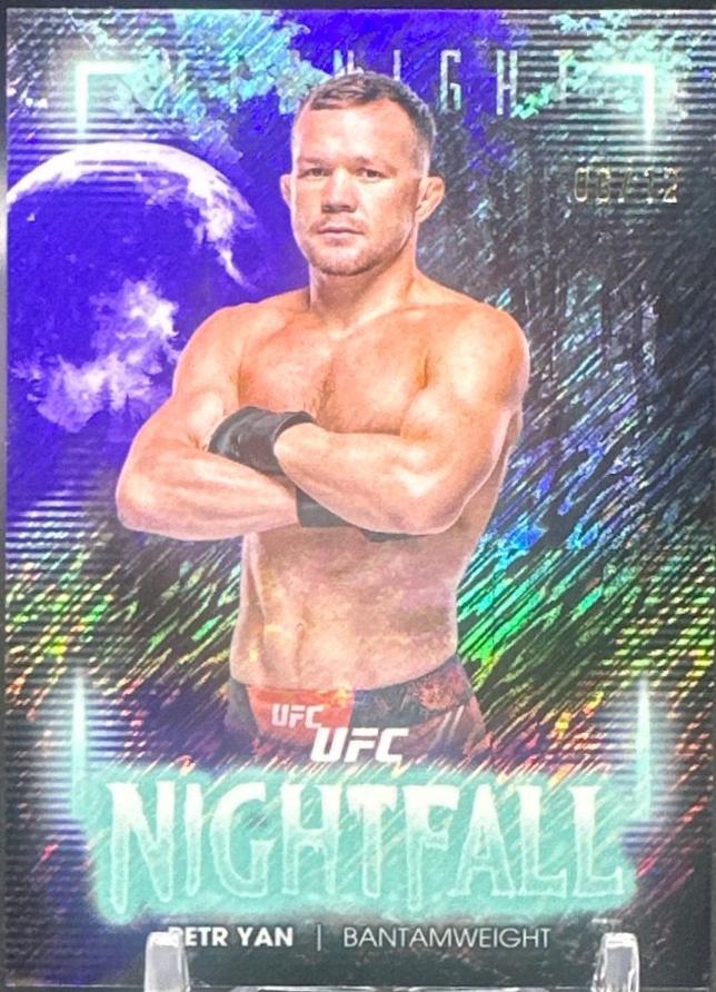 Petr Yan 2025 Topps Midnight UFC Nightfall #NF-7 Midnight