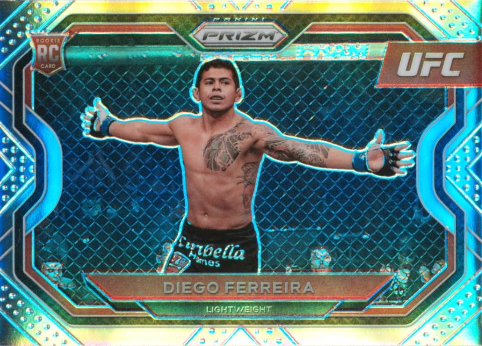 Diego Ferreira 2021 Panini Prizm UFC Base #164 Silver