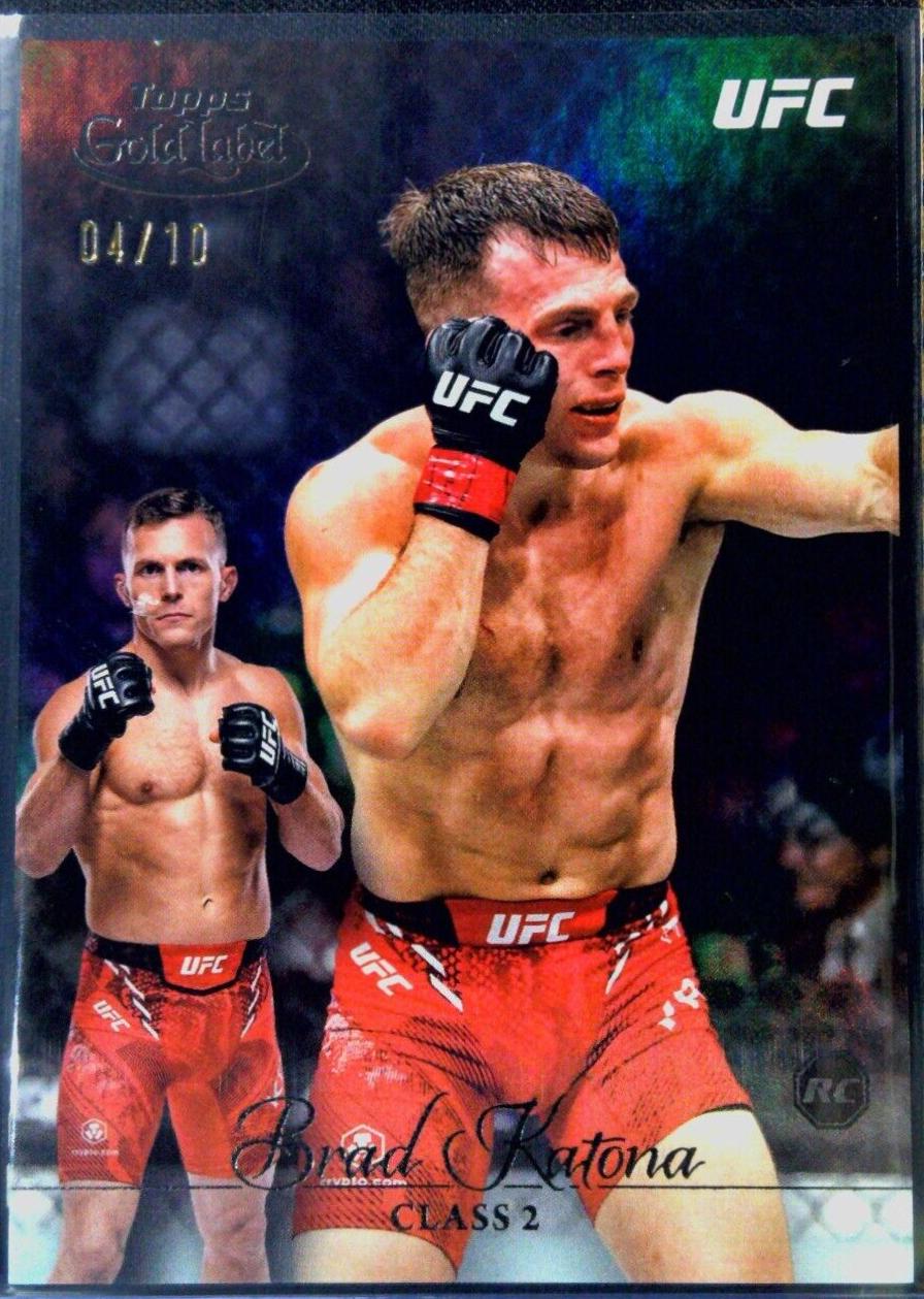 Brad Katona 2024 Topps Gold Label UFC Base Class II #66 Blue