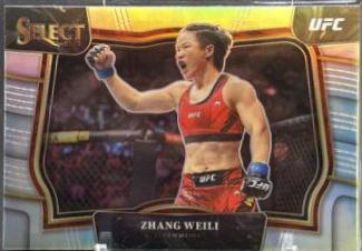 Zhang Weili 2023 Panini Select UFC Octagonside #239 Tiger