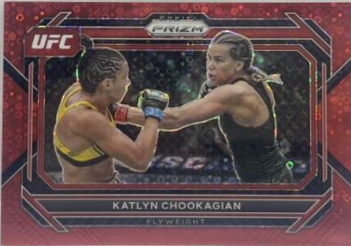 Katlyn Cerminara 2023 Panini Prizm Under Card UFC Base #35 Red