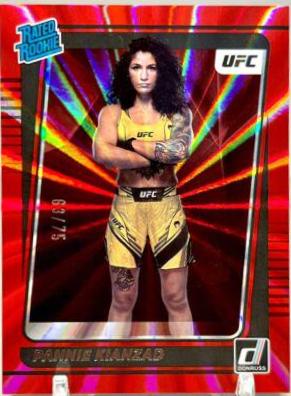 Pannie Kianzad 2022 Panini Donruss UFC Base #220 Red