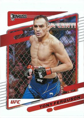 Tony Ferguson 2022 Panini Donruss UFC Base #10 Silver