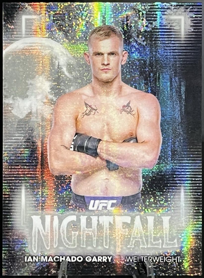 Ian Machado Garry 2025 Topps Midnight UFC Nightfall #NF-13 Moon Beam