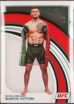 Marvin Vettori 2022 Panini Immaculate UFC Base #60 Green