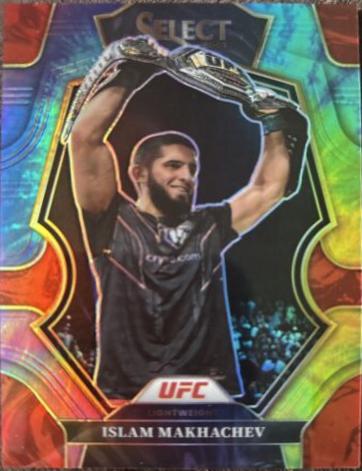 Islam Makhachev 2023 Panini Select UFC Premier Level #182 Tie Dye