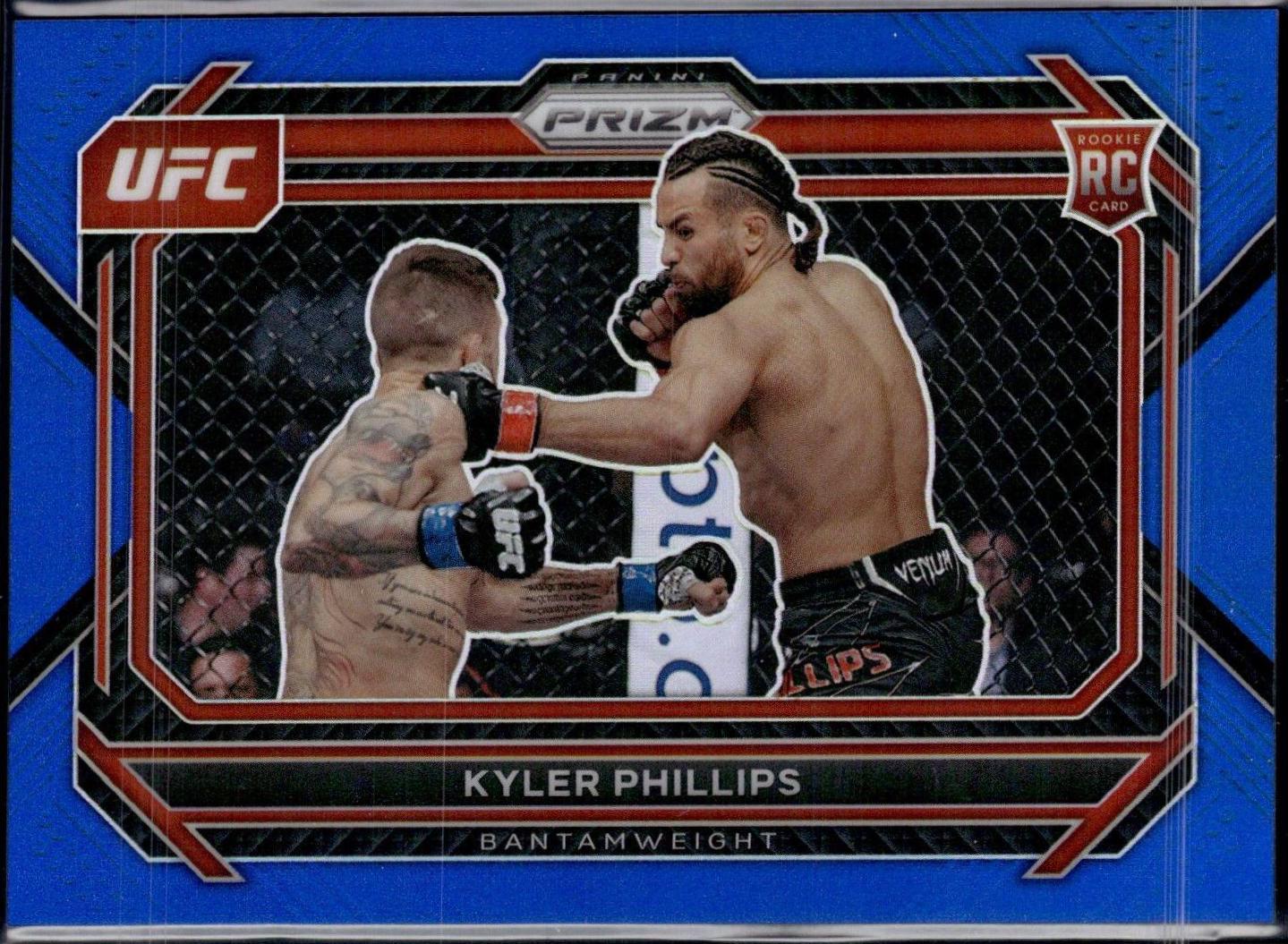 Kyler Phillips 2023 Panini Prizm UFC Base #55 Blue