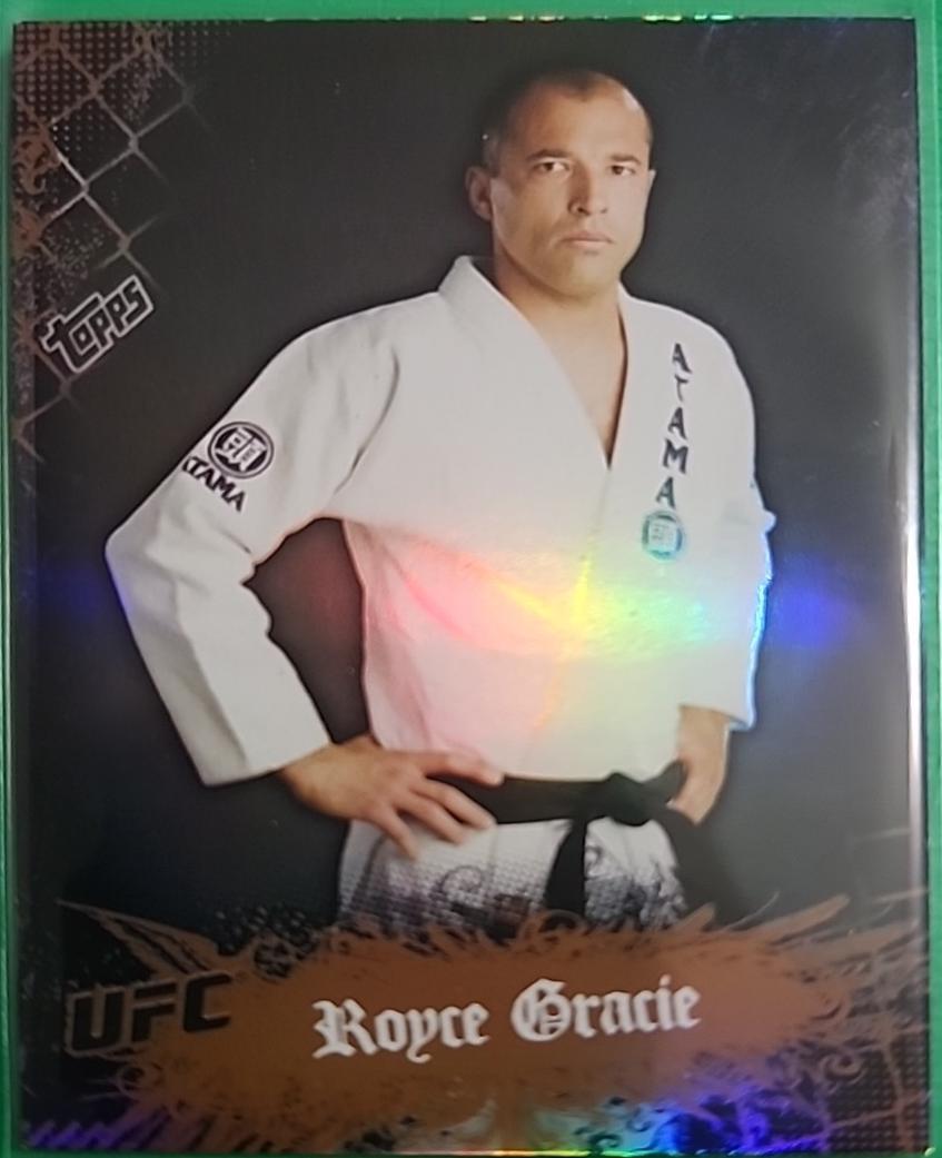 Royce Gracie 2010 Topps UFC Main Event Base #1 Bronze