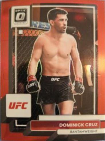 Dominick Cruz 2023 Panini Donruss Optic UFC Base #16 Red