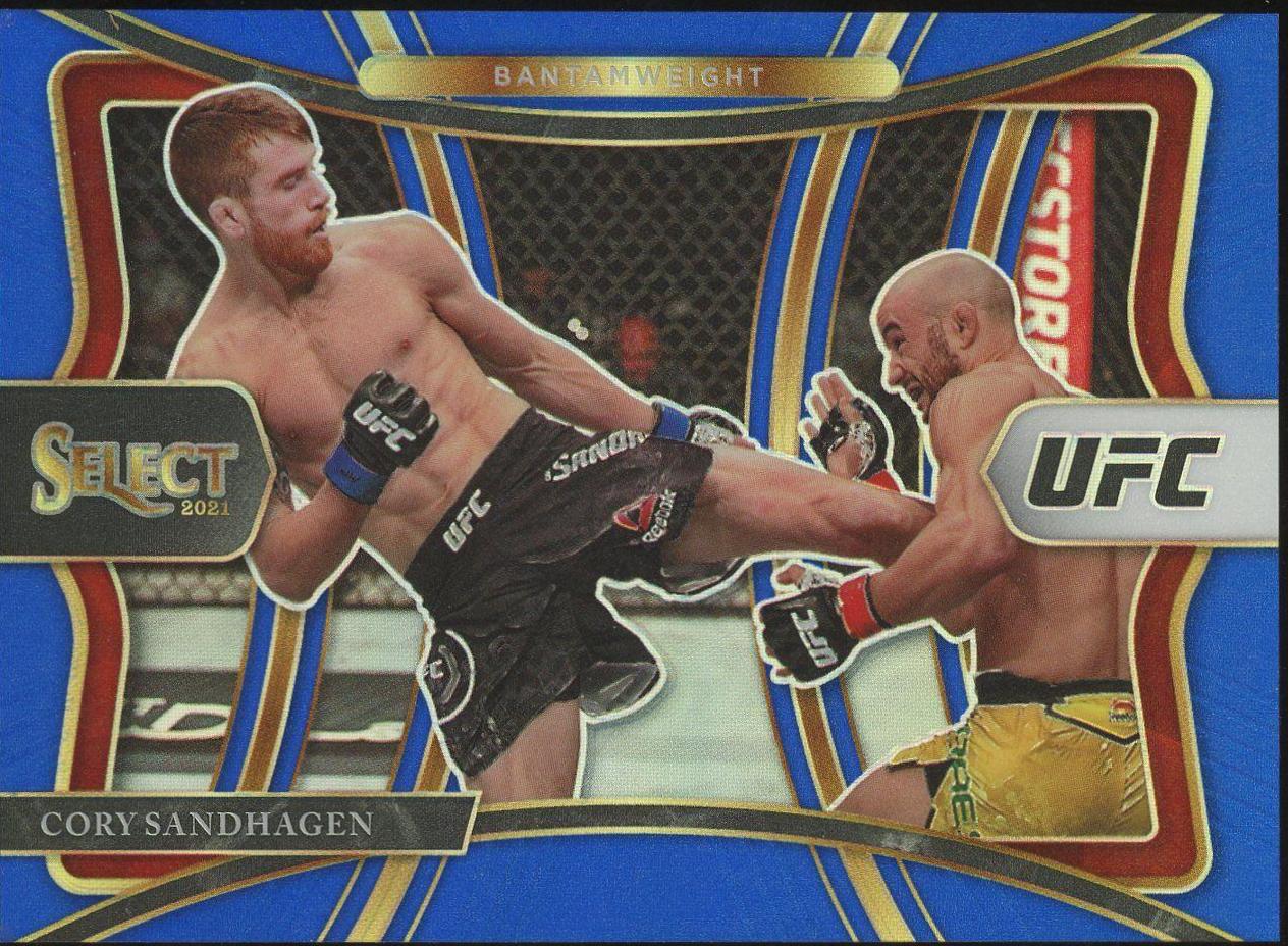 Cory Sandhagen 2021 Panini Select UFC Premier Level #191 Blue