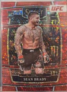 Sean Brady 2022 Panini Select UFC Concourse #31 Red Disco