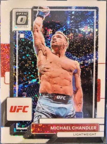 Michael Chandler 2023 Panini Donruss Optic UFC Base #91 White Sparkle