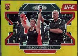 Felicia Spencer 2022 Panini Prizm UFC Base #41 Gold