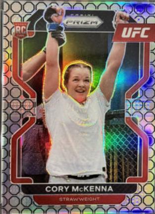 Cory McKenna 2022 Panini Prizm UFC Base #131 Octagon