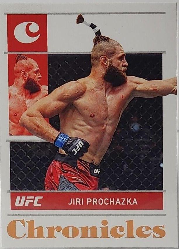 Jiri Prochazka 2022 Panini Chronicles UFC Base Chronicles #55 Bronze