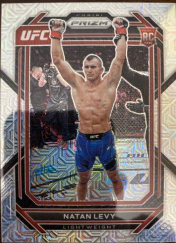 Natan Levy 2023 Panini Prizm UFC Base #176 Mojo