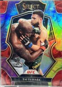 Tai Tuivasa 2023 Panini Select UFC Premier Level #153 Tie Dye