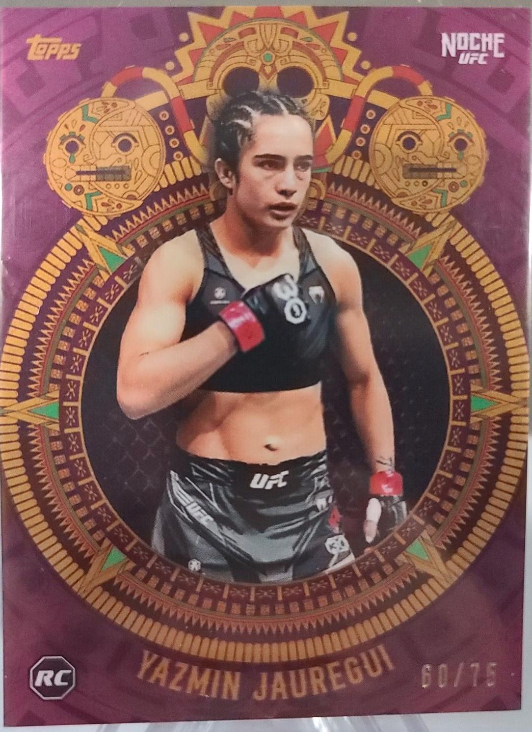 Yazmin Jauregui 2024 Topps Noche UFC Base #17 Pink