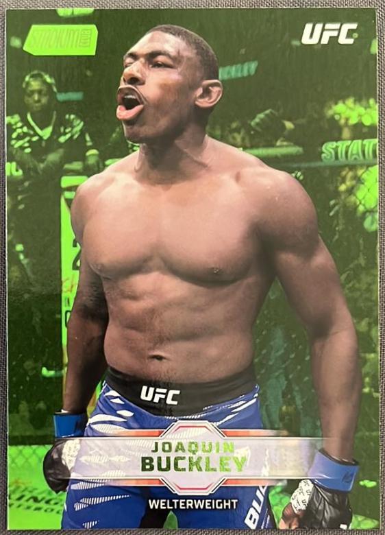 Joaquin Buckley 2026 Topps Stadium Club UFC Base #134 Lime Green