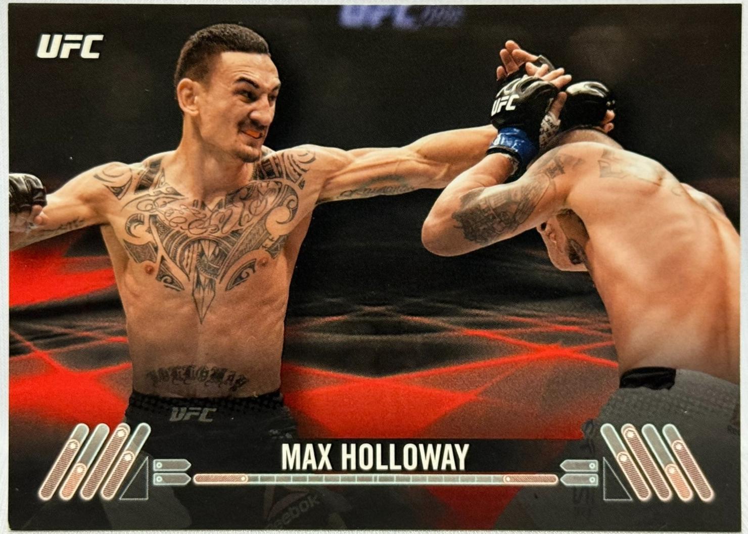 Max Holloway 2017 Topps UFC Knockout Base #93 Red