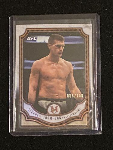 Stephen Thompson 2018 Topps UFC Museum Collection Base #8 Copper