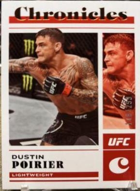 Dustin Poirier 2023 Panini Chronicles UFC Base Chronicles #64 Bronze