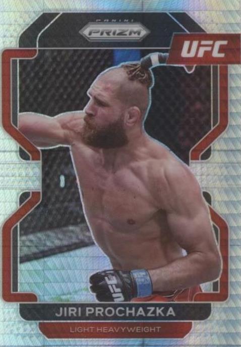 Jiri Prochazka 2022 Panini Prizm UFC Base #185 Hyper