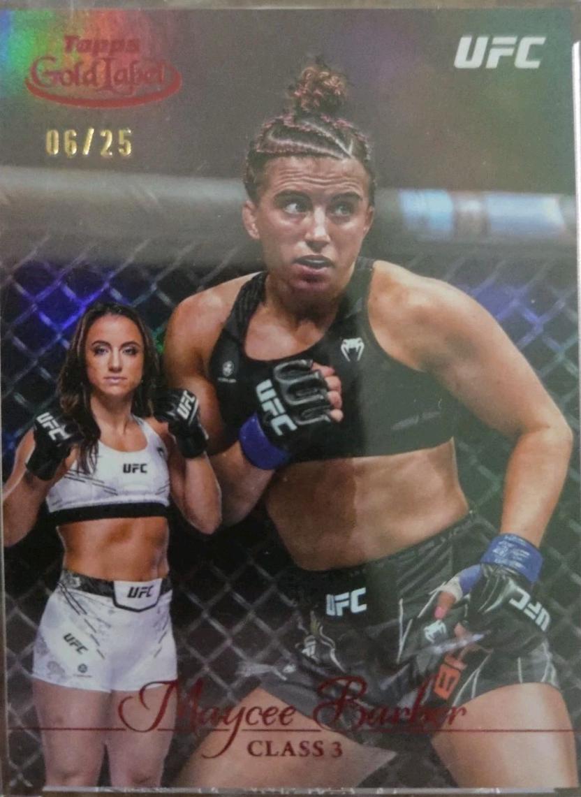 Maycee Barber 2024 Topps Gold Label UFC Base Class III #76 Red
