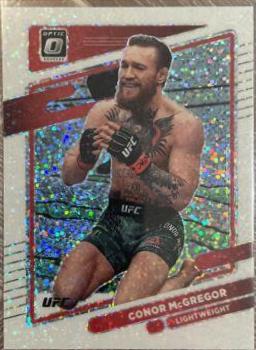 Conor McGregor 2022 Panini Donruss Optic UFC Base #75 White Sparkle