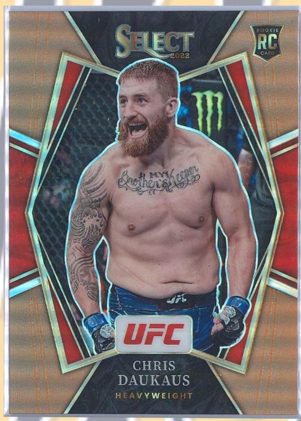 Chris Daukaus 2022 Panini Select UFC Premier Level #175 Bronze
