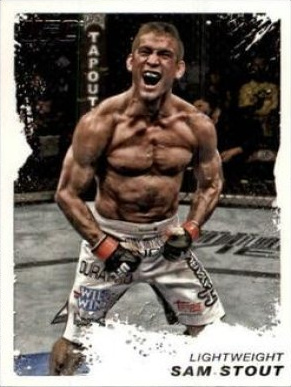 Sam Stout 2011 Topps UFC Moment of Truth Base #99 Independence Edition