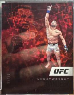 Michael Chandler 2021 Panini Chronicles UFC Base Illusions #166 Asia Red