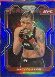 Macy Chiasson 2021 Panini Prizm UFC Base #37 Blue