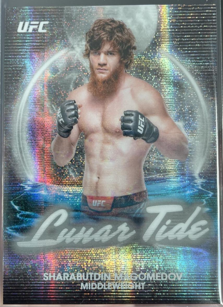 Shara Magomedov 2025 Topps Midnight UFC Lunar Tide #LT-13 Moon Beam