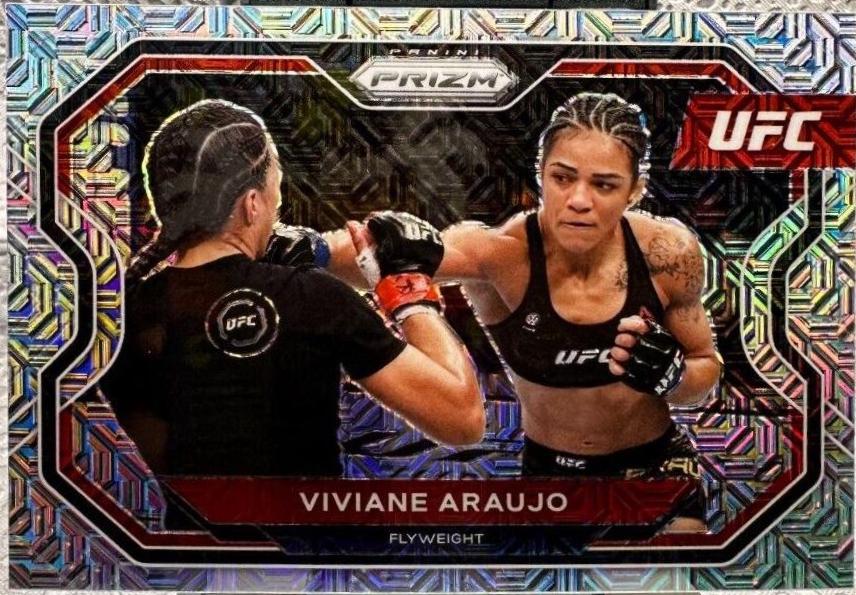 Viviane Araujo 2021 Panini Prizm UFC Base #149 Mojo