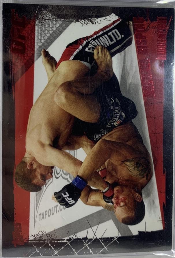 Michael Bisping 2010 Topps UFC Base #15 Red
