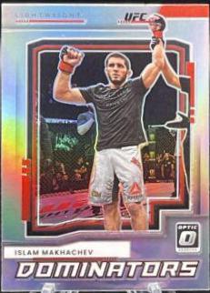 Islam Makhachev 2022 Panini Donruss Optic UFC Dominators #5 Holo