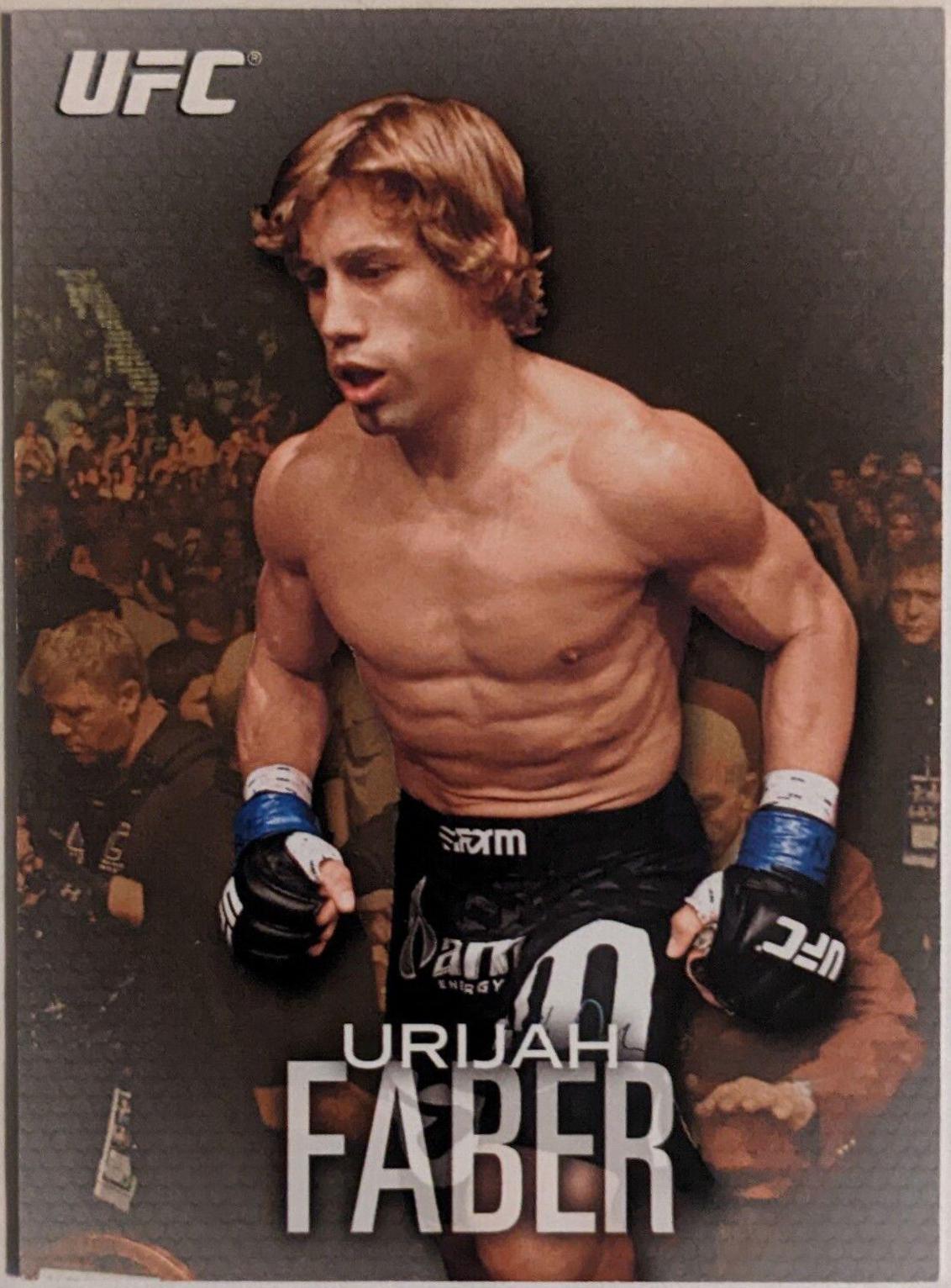 Urijah Faber 2012 Topps UFC Knockout Base #56 Gold