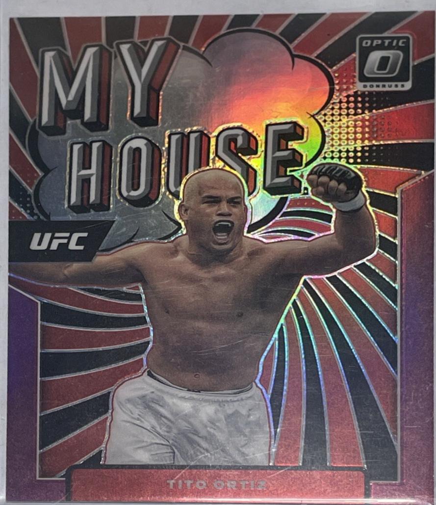 Tito Ortiz 2022 Panini Donruss Optic UFC My House #11 Pink