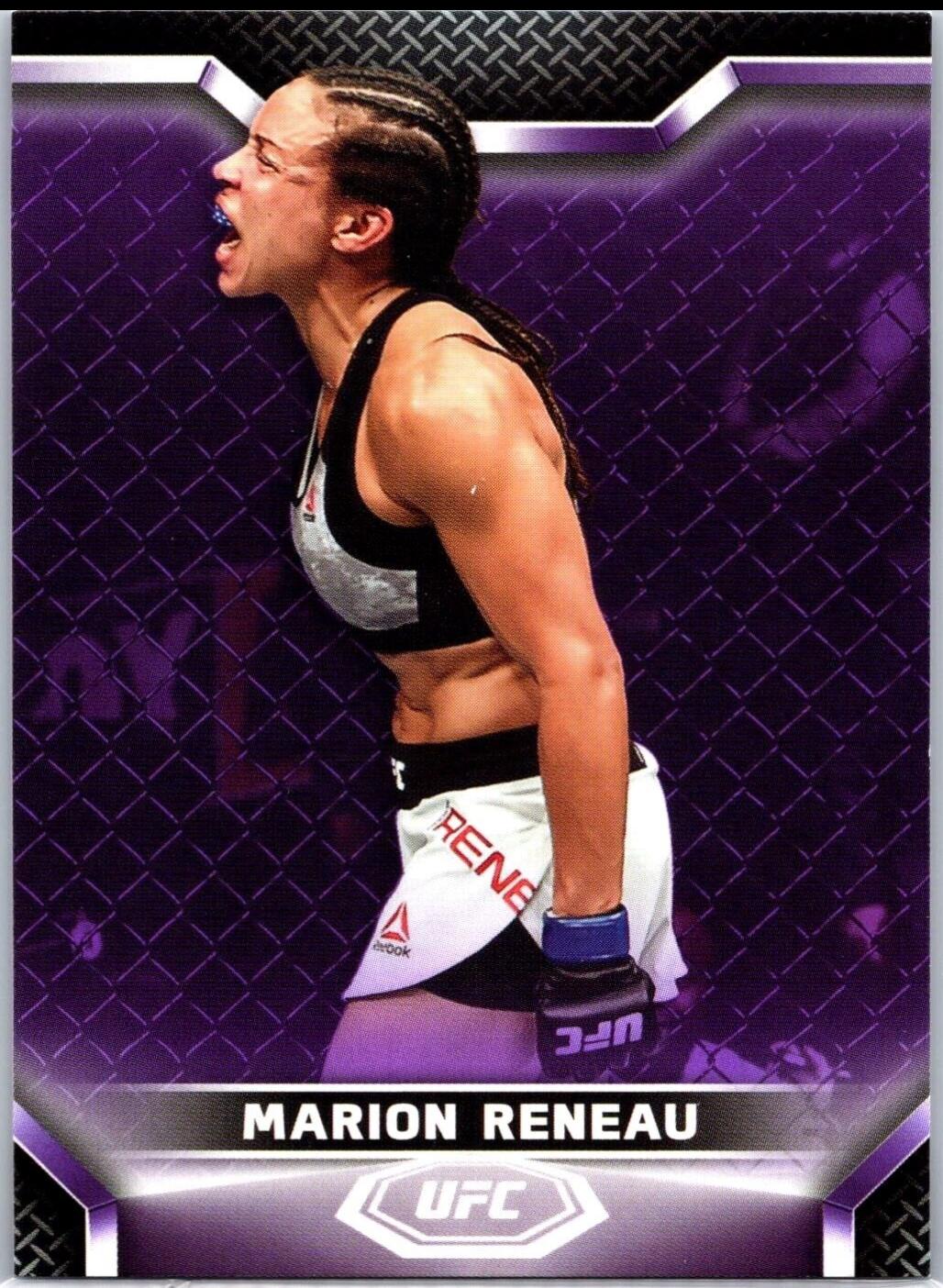 Marion Reneau 2020 Topps UFC Knockout Base #21 Purple