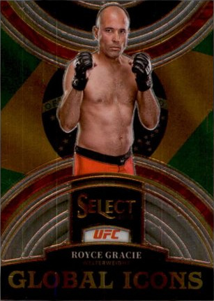 Royce Gracie 2023 Panini Select UFC Global Icons #15 Black